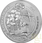 1 Unze Silbermünze Ruanda Nautical Serie - HMS Victory 2025