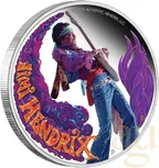 1 Unze Silbermünze Tuvalu Jimi Hendrix 2025 - proof coloriert