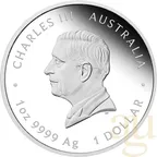 1 Unze Silbermünze Australien Proclamation Coin - Pillar Dollar 2025 - proof