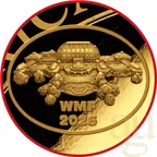 1 Unze Goldmünze Somalia Elefant 2026 - WMF Berlin