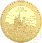 1 Unze Goldmünze Bayern Thaler - Schloss Neuschwanstein 2026