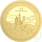 1/10 Unze Goldmünze Bayern Thaler - Schloss Neuschwanstein 2026