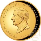 1 Unze Goldmünze Australien Lunar III Pferd 2026 - polierte Platte - High Relief
