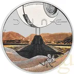 1 Unze Silbermünze Australien Dune 2026 - coloriert