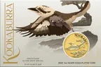 1 Unze Silbermünze Australien Kookaburra 2026 - teilvergoldet