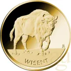 20 Euro Goldmünze Rückkehr der Wildtiere - Wisent 2026 (D)