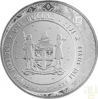1 Unze Silbermünze Fiji Unicorn Celestra 2025 - coloriert
