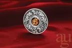 1 Unze Silbermünze Tuvalu Rotating Charm Pferd 2026 - Antik Finish