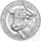 20 Euro Silbermünze Österreich Sternzeichen - Stier 2026 - polierte Platte