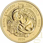 1 Unze Goldmünze Tudor Beasts Royal Dragon 2026