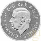 10 Unzen Silbermünze Tudor Beasts Royal Dragon 2026