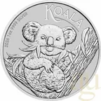 1 Unze Silbermünze Australien Koala 2026