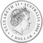 1 Unze Silbermünze Australien Koala 2008