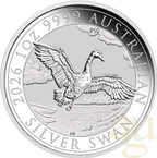 1 Unze Silbermünze Australien Schwan 2026
