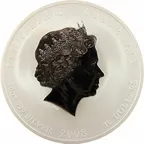 10 Unzen Silbermünze Australien Lunar II Maus 2008