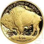 1 Unze Goldmünze American Buffalo 2008 polierte Platte