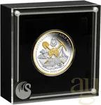 1 Unze Silbermünze Australien 175 Jahre Gold Rush 2026 teilvergoldet - polierte Platte