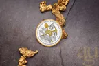 1 Unze Silbermünze Australien 175 Jahre Gold Rush 2026 teilvergoldet - polierte Platte