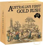 1 Unze Silbermünze Australien 175 Jahre Gold Rush 2026 teilvergoldet - polierte Platte