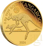 0,5 Gramm Goldmünze Australien Mini Känguru 2026