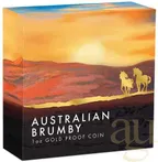 1 Unze Goldmünze Australien Brumby 2026 - polierte Platte