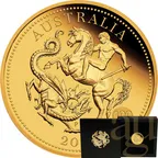 Australian Quarter Sovereign 2026 Goldmünze - polierte Platte