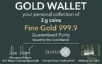 2 Gramm Goldmünzen Cook Islands Bounty 2026 - Starter Set incl. Wallet