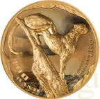 1 Unze Goldmünze Südafrika The African Range Gepard 2026 - High Relief