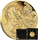 1 Unze Goldmünze Australien Chinese Myths and Legends Dragon and Horse 2026 - polierte Platte