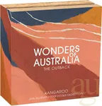 5 Unzen Silbermünze Wonders of Australia - The Outback 2026 - polierte Platte - teilvergoldet