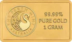 1 Gramm Goldbarren Perth Mint - Bon Scott