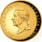 1 Unze Goldmünze Australien Koala 2026 polierte Platte - High Relief