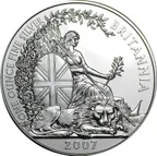 1 Unze Silbermünze Britannia 2007