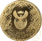 1/4 Unze Goldmünze Südafrika Odyssey of the Sky Martial Eagle 2026