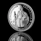 1 Unze Silber Bürgermünze Germania - polierte Platte