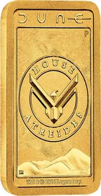 1 Gramm Goldbarren Perth Mint - Dune - Haus Atreides
