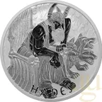 1 Unze Silbermünze Tuvalu - Gods of Olympus - Hades 2021