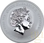 1 Unze Silbermünze Tuvalu - Gods of Olympus - Zeus 2020