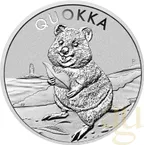1 Unze Silbermünze Australien Quokka 2020