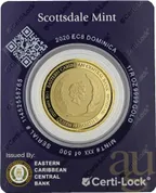 1 Unze Goldmünze EC8 Dominica - Hummingbird 2020