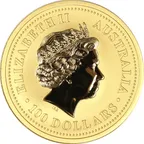 1/2 Unze Goldmünze Australien Lunar I Hund 2006