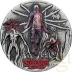 2 Unzen Silbermünze Tuvalu Stranger Things - Villians 2026 Antik Finish coloriert