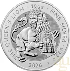 10 Unzen Silbermünze Tudor Beasts Queen's Lion 2026