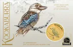 1 Unze Silbermünze Australien Kookaburra 2025 ANDA Special - teilvergoldet