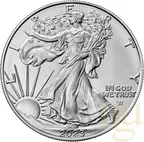 1 Unze Silbermünze American Eagle