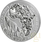 1 Unze Silbermünze Ruanda Hyäne 2026