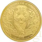 1 Unze Goldmünze Kambodscha Lost Tigers 2026