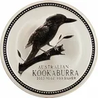 10 Unzen Silbermünze Australien Kookaburra 2003