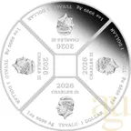 4x 1 Unze Silbermünze Australien Lunar III Pferd 2026 Quadrant Four-Coin-Set coloriert - Proof