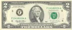 2 USD Banknote